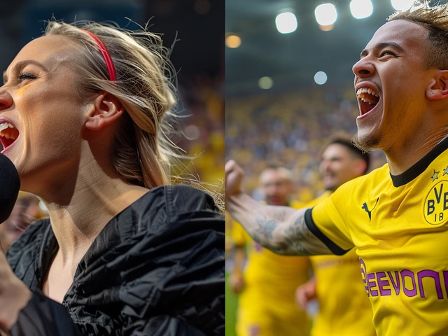 Jadon Sancho Steals the Show with an Adele Sing-Along as Borussia Dortmund Clinches Champions League Final Spot